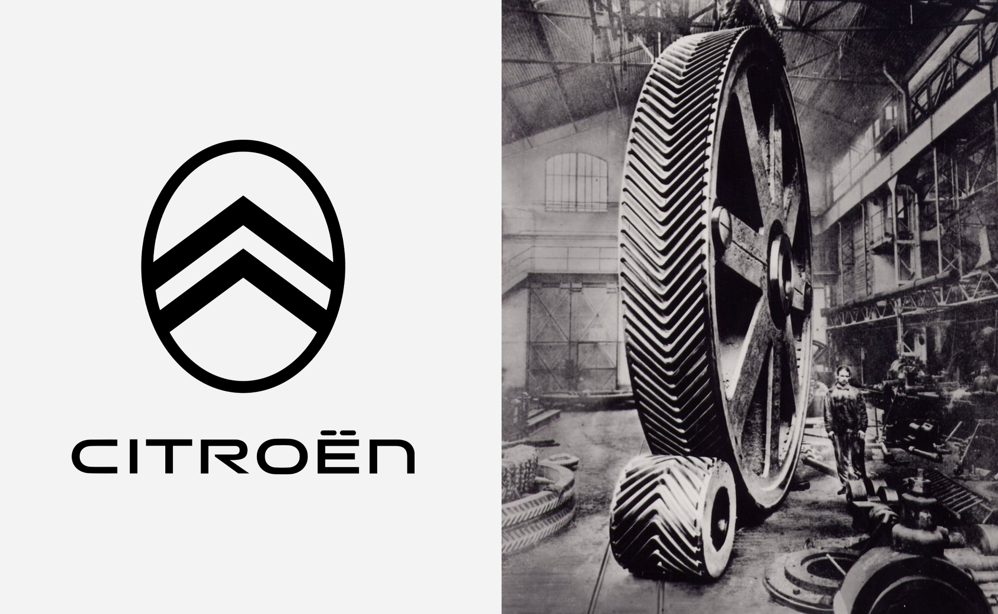 Back to the future for the new Citroën logo