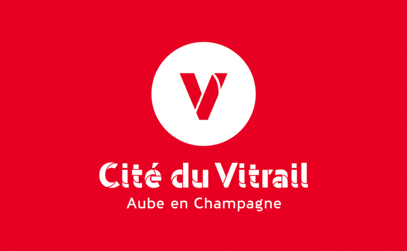 Identité visuelle Cité du Vitrail musée champagne