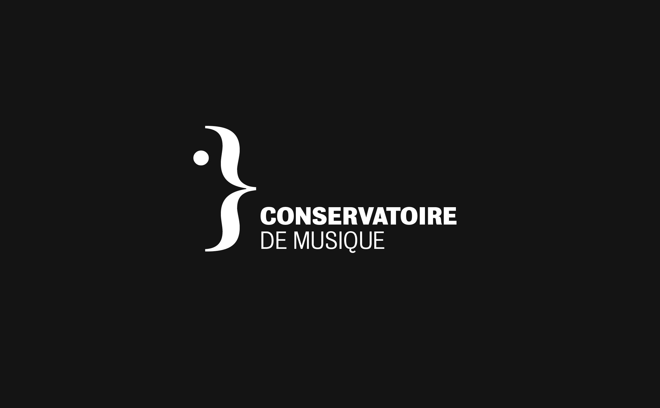 identité visuelle conservatoire musical annemasse