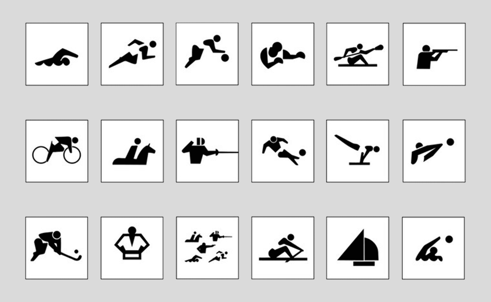 Les nouveaux pictogrammes des Jeux Olympiques de Paris 2024 n'auront pas la  médaille d'or