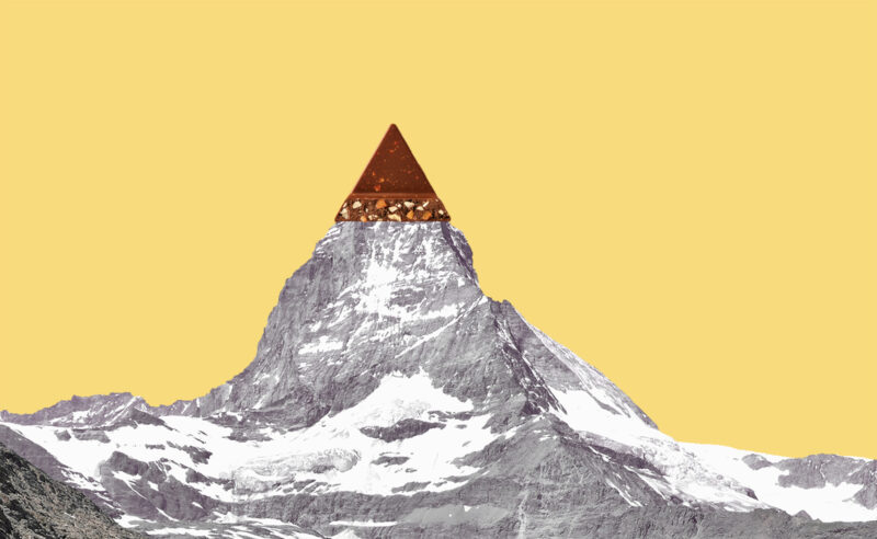 Toblerone change de montagne : quand le packaging marque son territoire