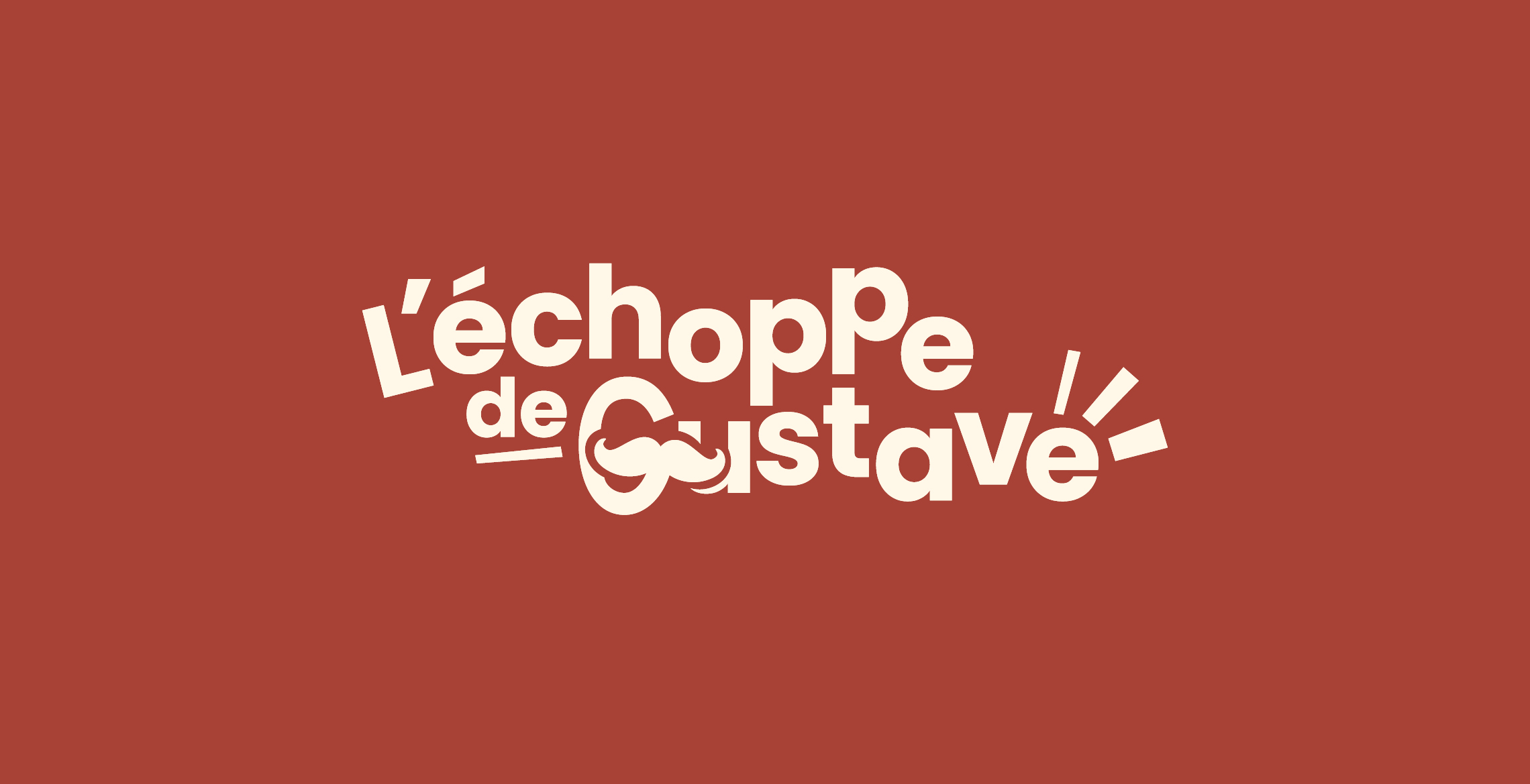 Branding restaurant food design Échoppe de Gustave