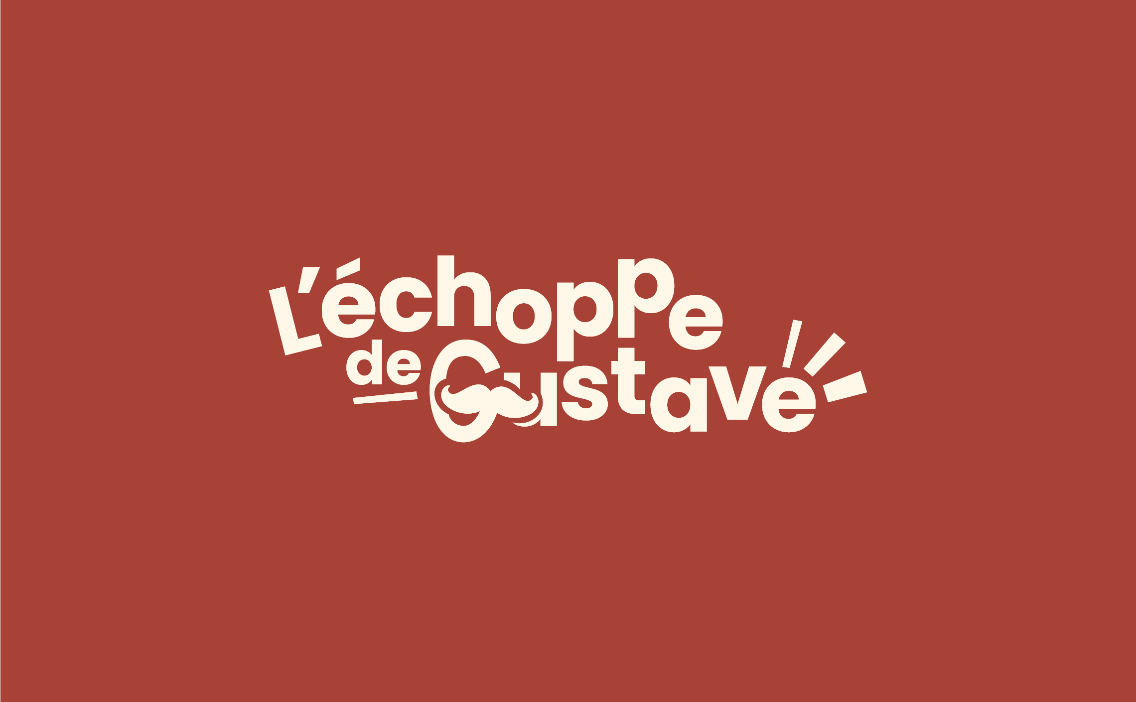 Branding & naming restaurant Échoppe Gustave