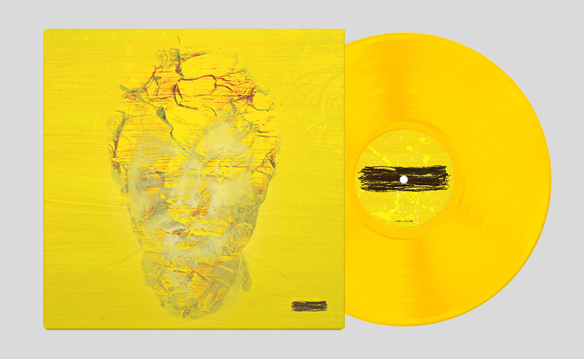 ed-sheeran-vinyle-jaune-substract-monochrome