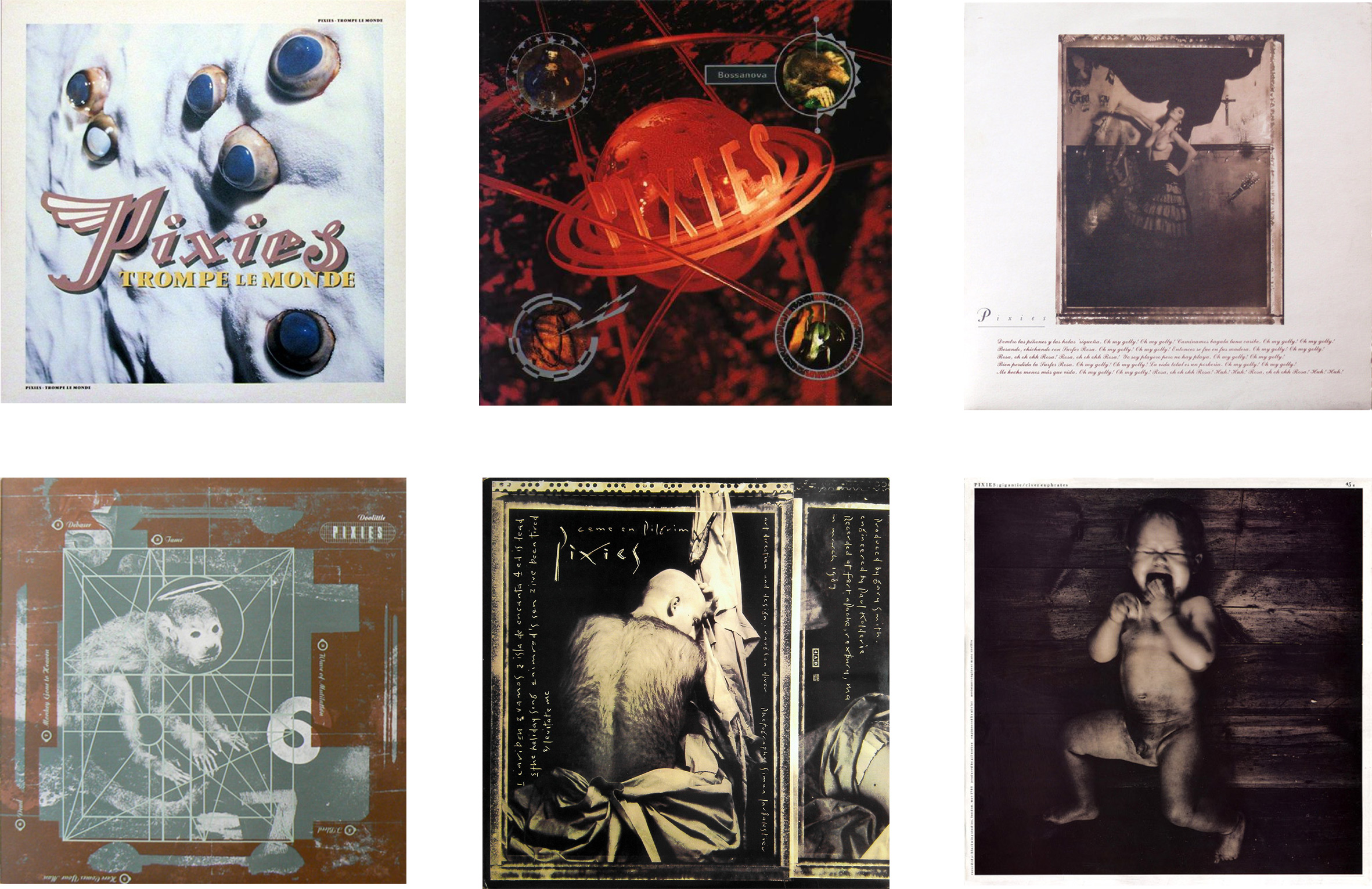 pixies-vaughan-pochettes-vinyles