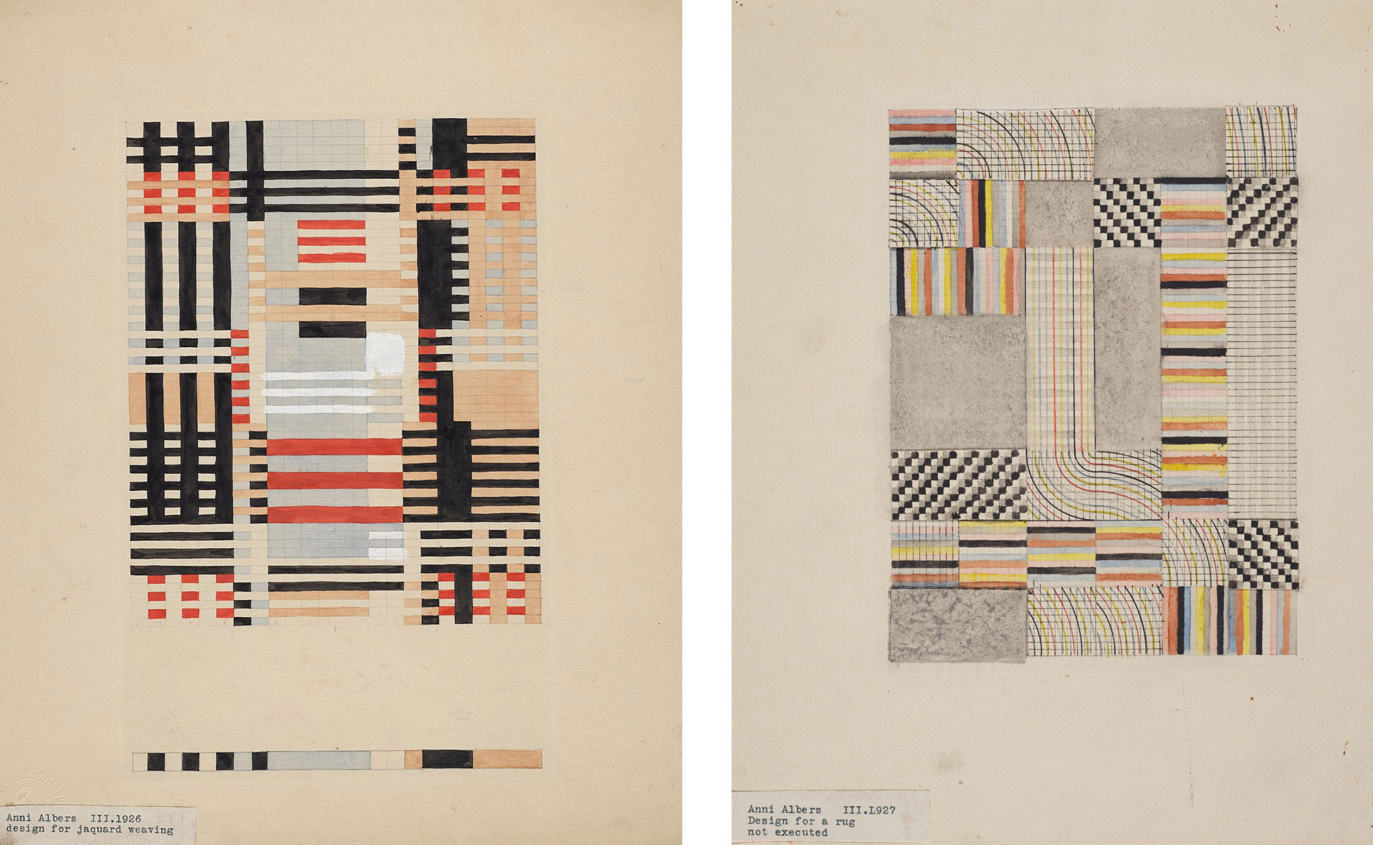 Anni_Albers_1926-dessins-preparatoires