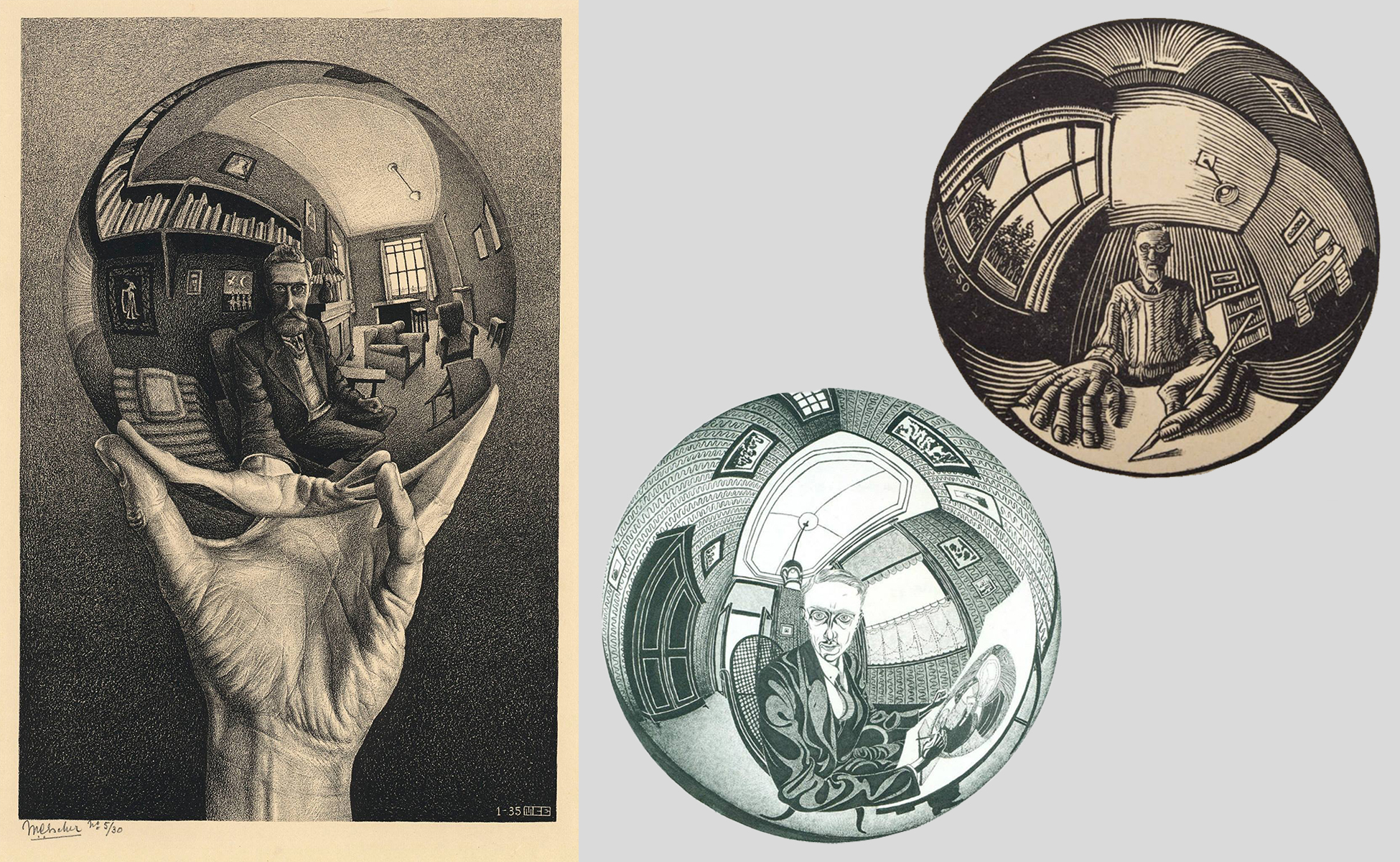 spheres-reflexions-escher