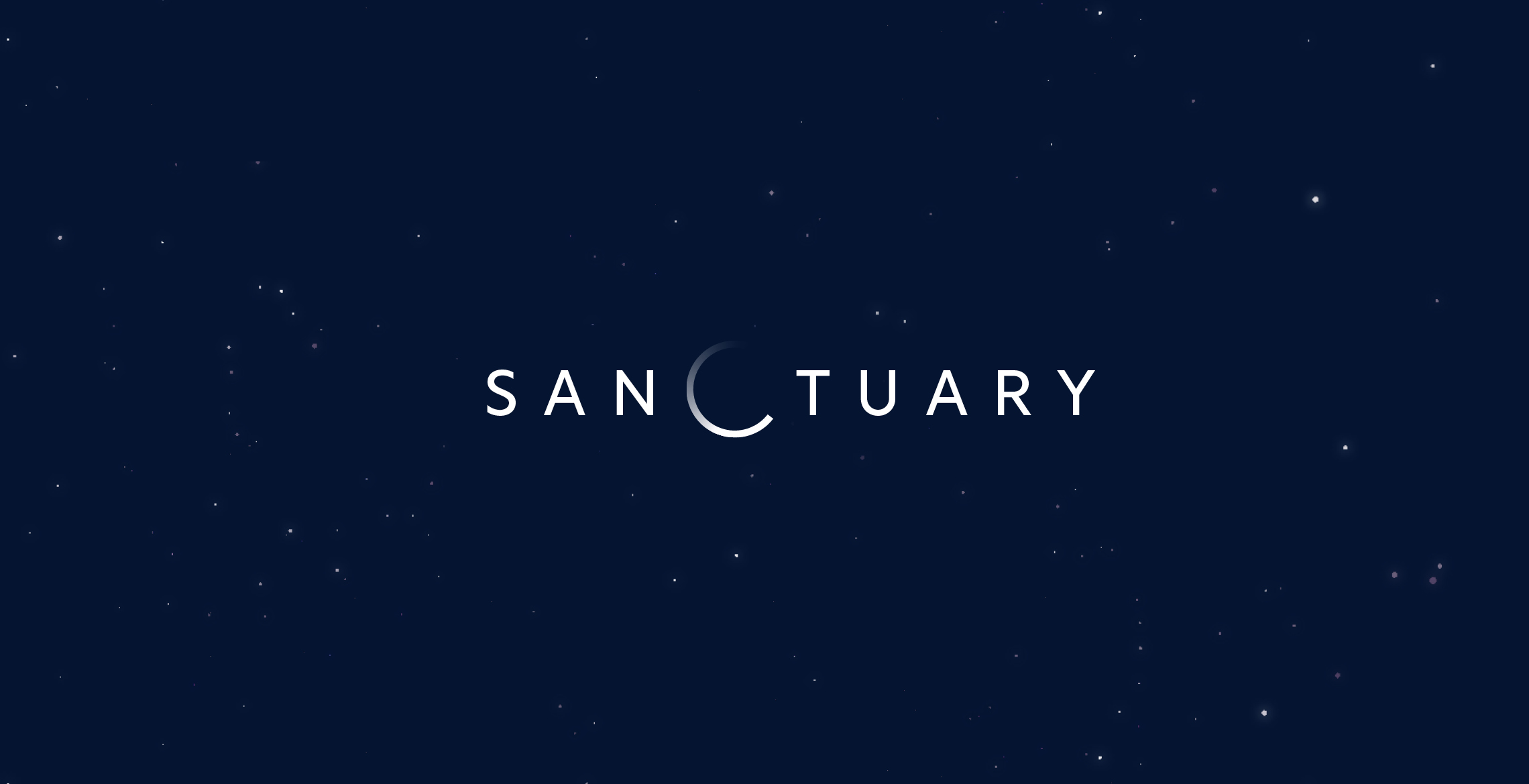 Sanctuary on the moon brand identity