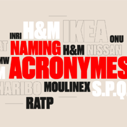 Naming acronymes noms de marques