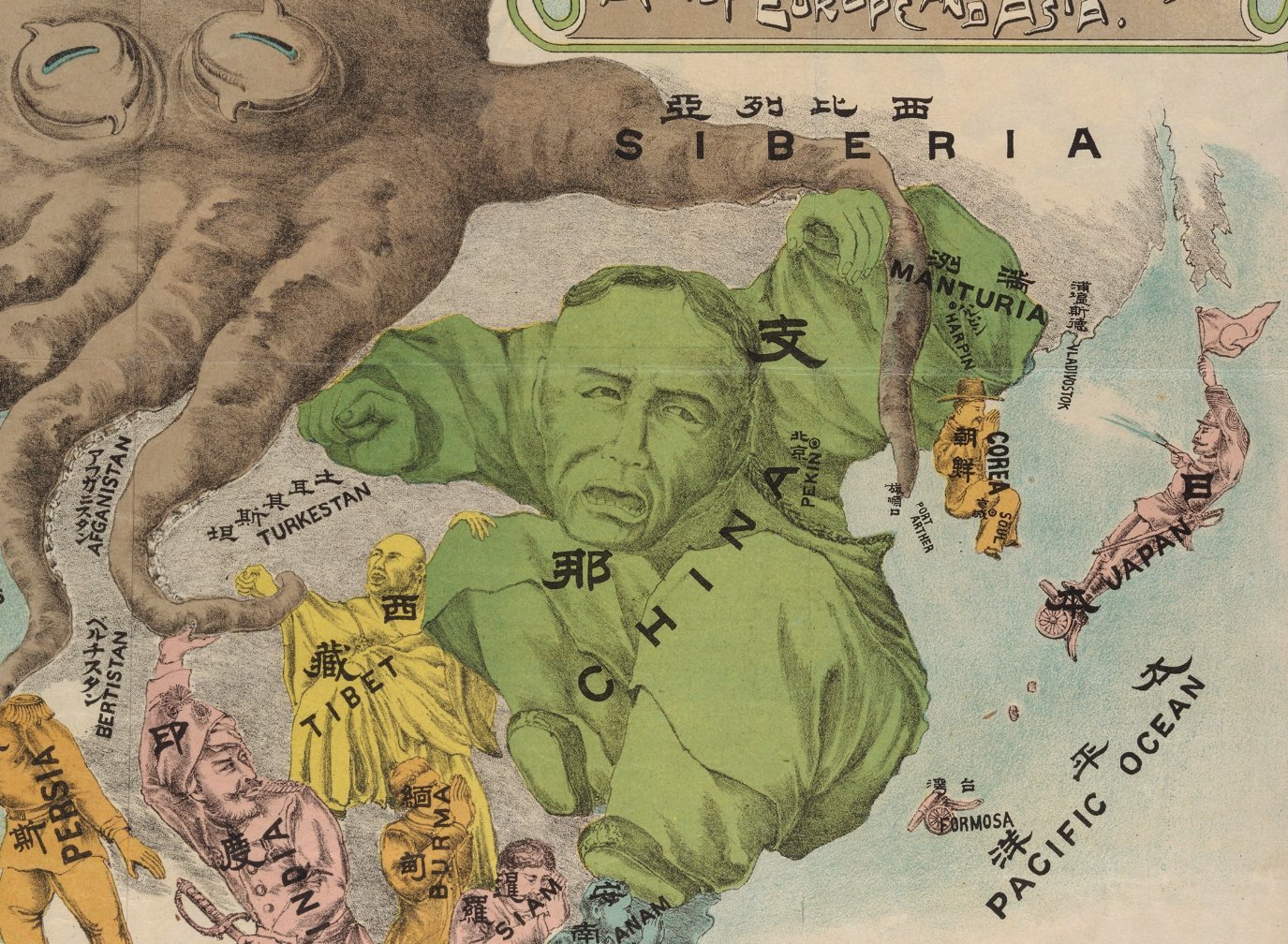 dessin-carte-monde-pieuvre
