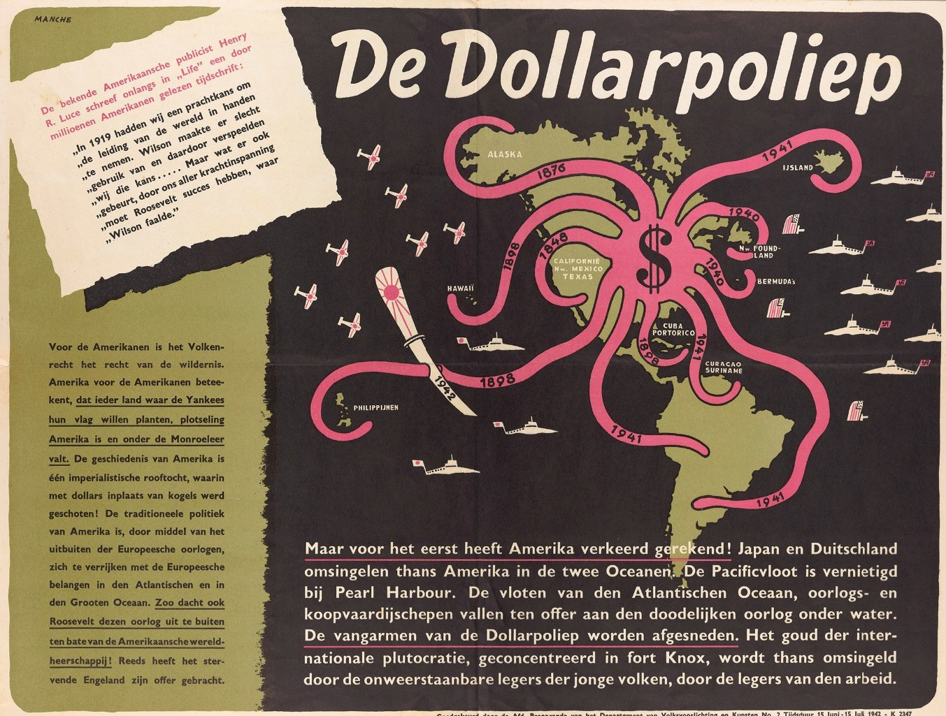 carte-monde-allemagne-vintage-pieuvre