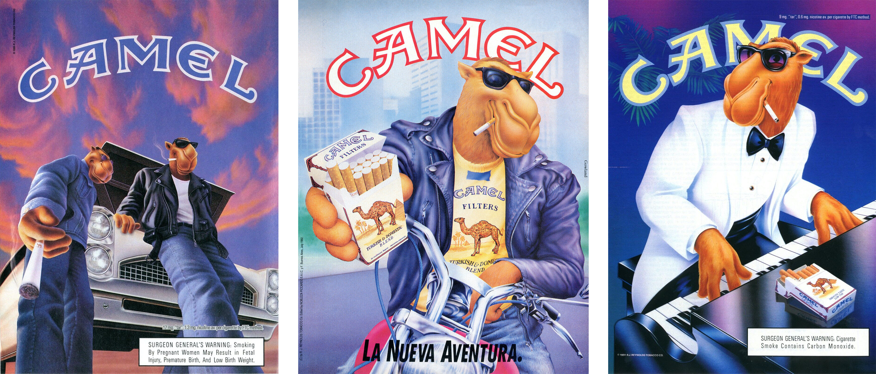camel-mascotte-affiches