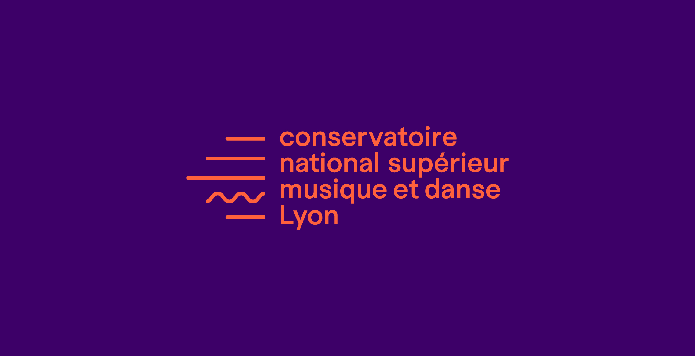 Logotype identité visuelle conservatoire de musique culture enseignement