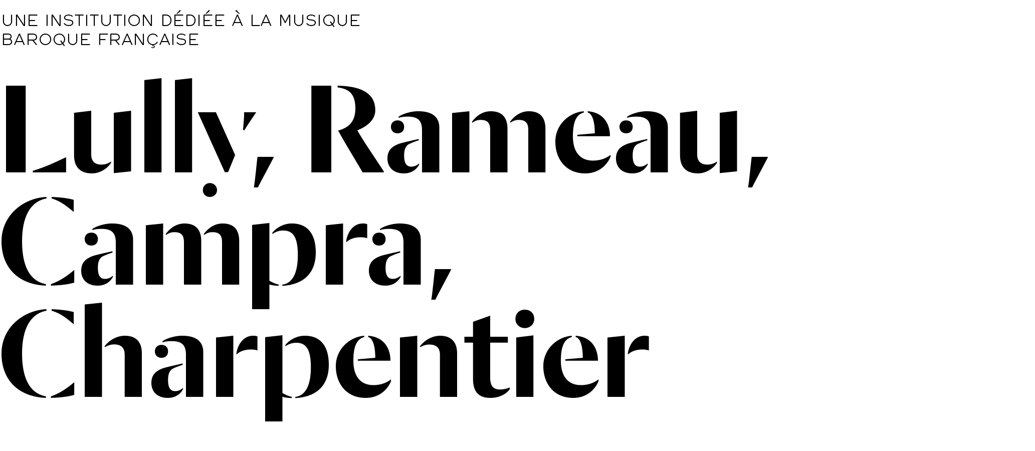 CMBV, principe typographique