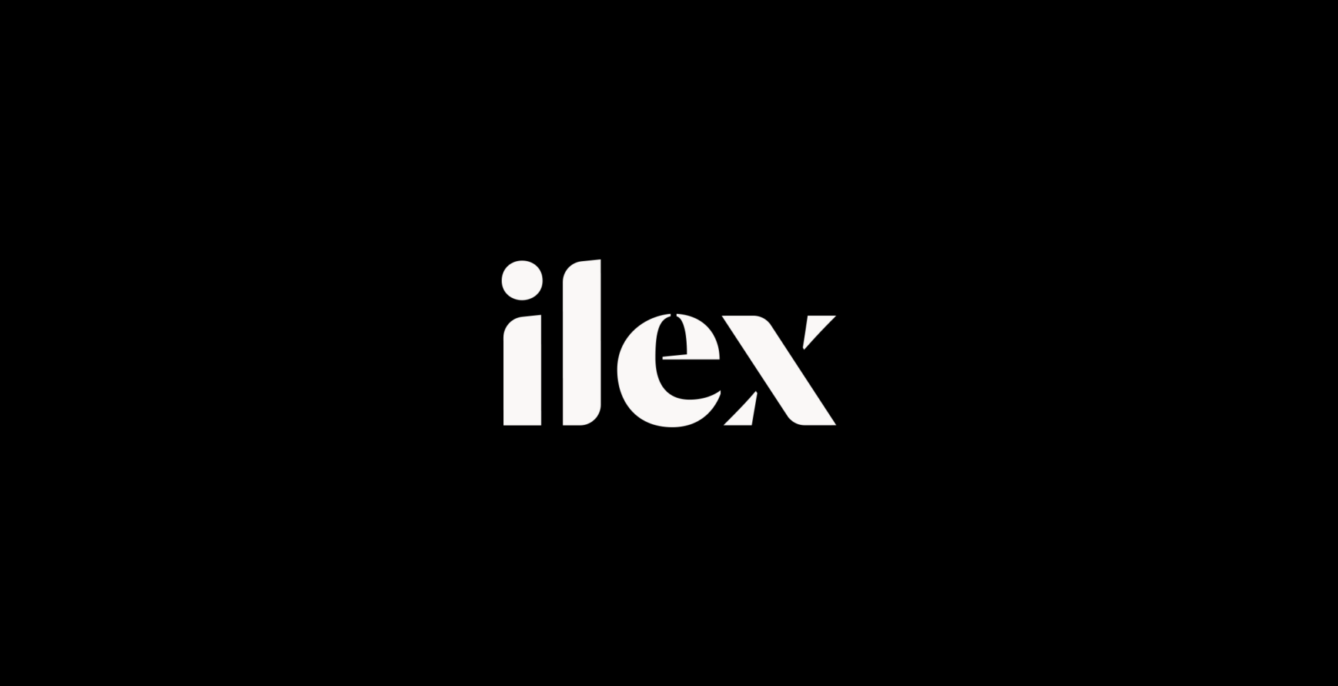 Visual identity for Ilex, landscape and urban planning agency