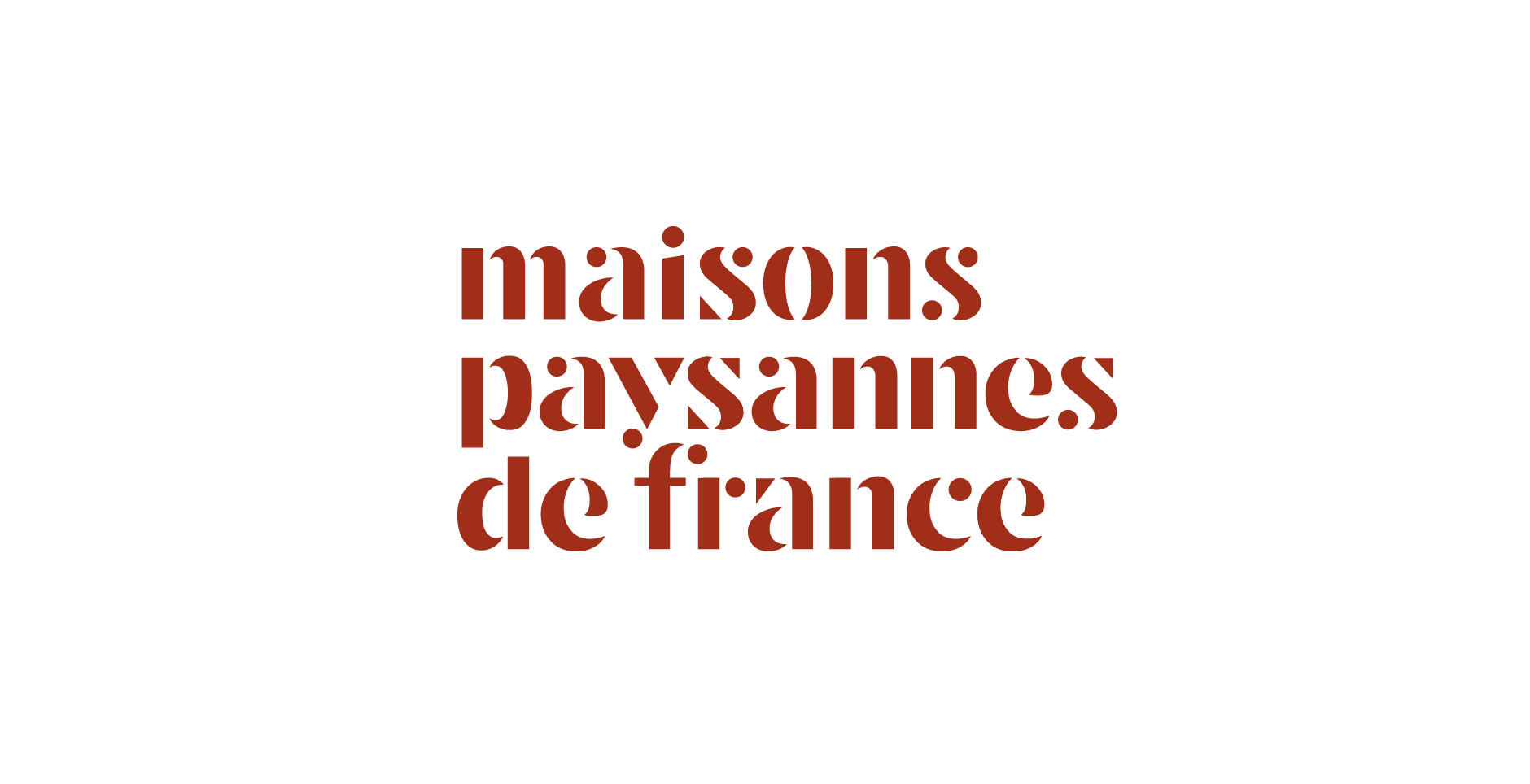 nouvelle identité visuelle maisons paysannes de france