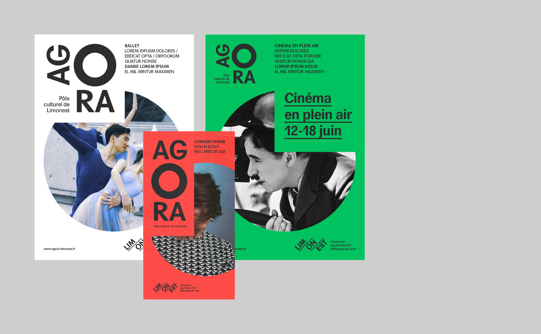 design graphique plaquette programme