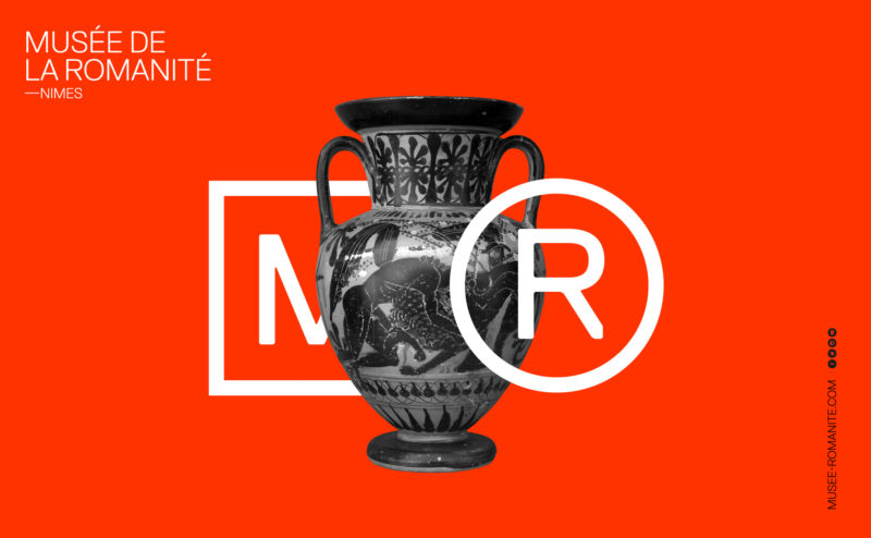 Visual identity project for the Musée de la Romanité