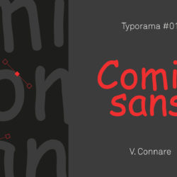 histoire de la typographie Comic-sans