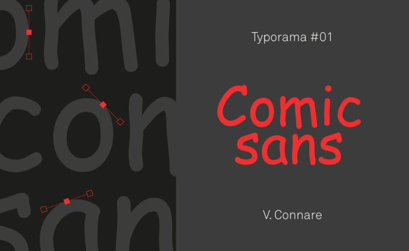 histoire de la typographie Comic-sans