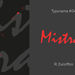 typographie mistral excoffon