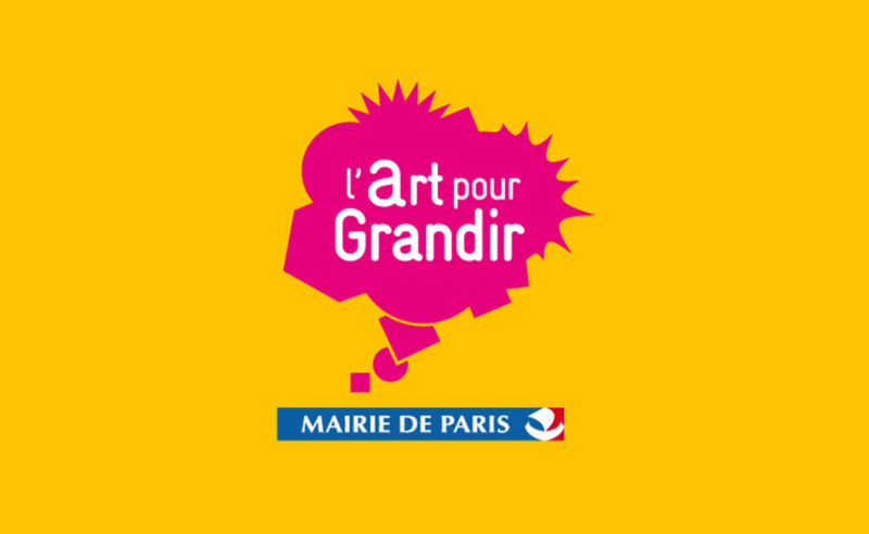 A logotype for “L’Art pour Grandir” – Art education in Paris