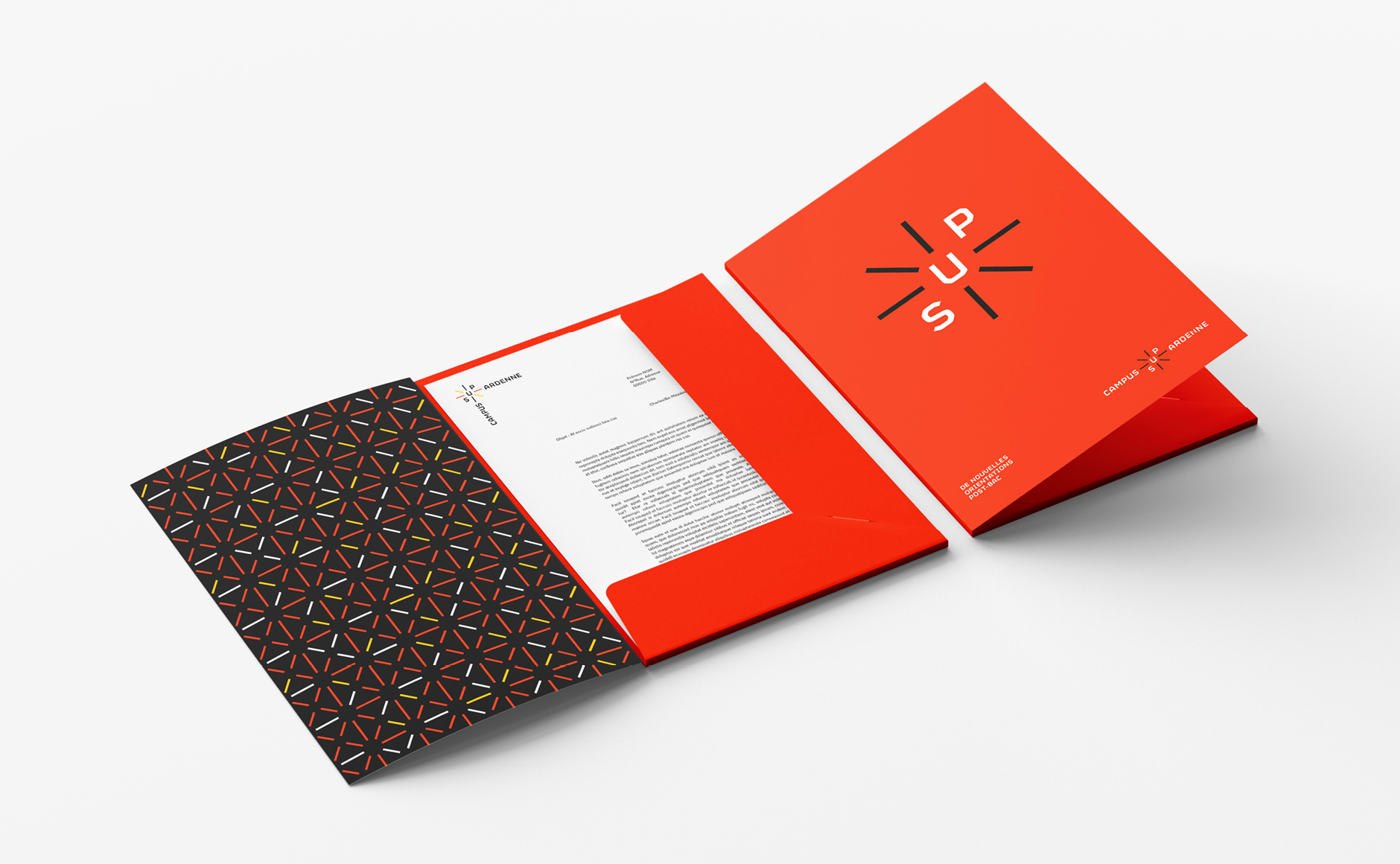 pochette A4 branding