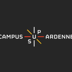 logo campus sup ardenne noir