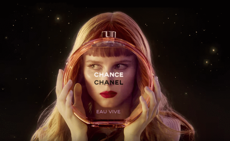 Le secret caché de CHANCE de CHANEL is Goude