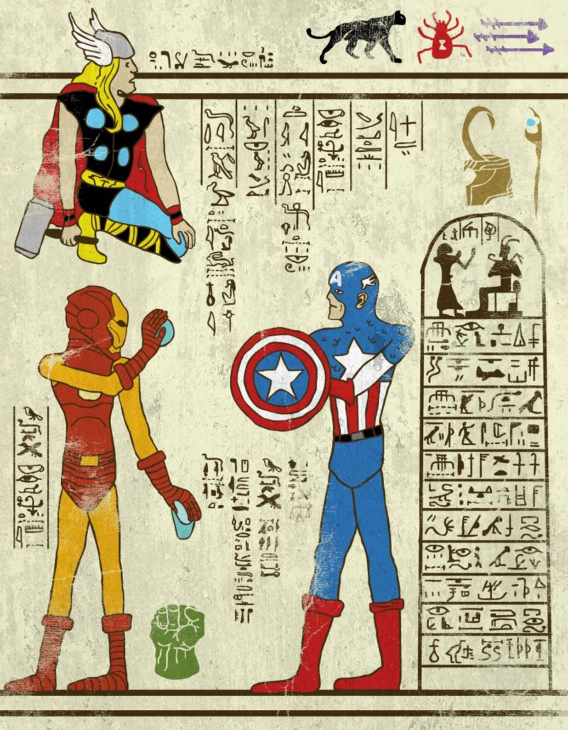 hieroglyphes-Avengers