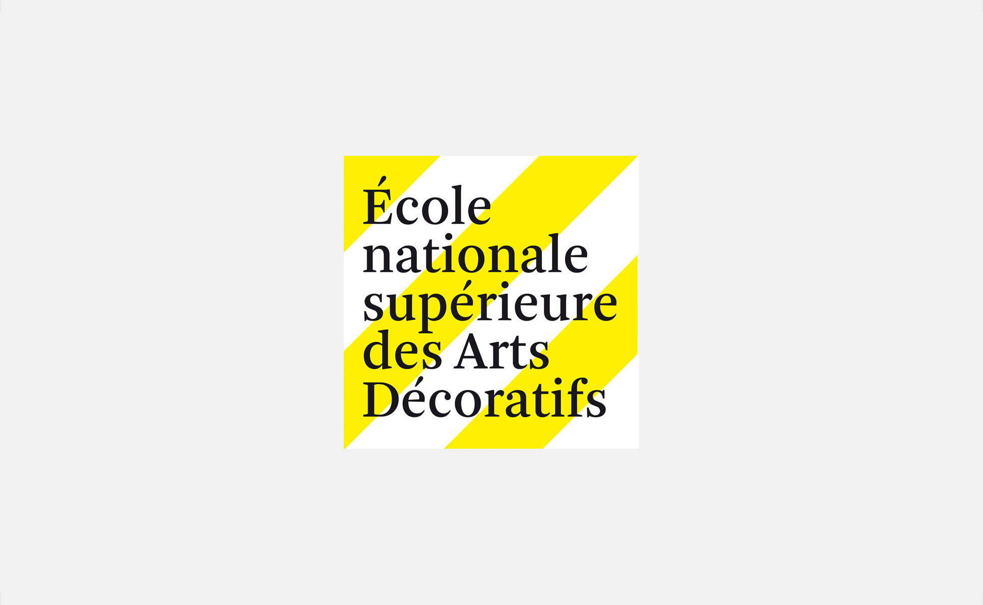 logo ecole nationale supérieure arts décoratifs