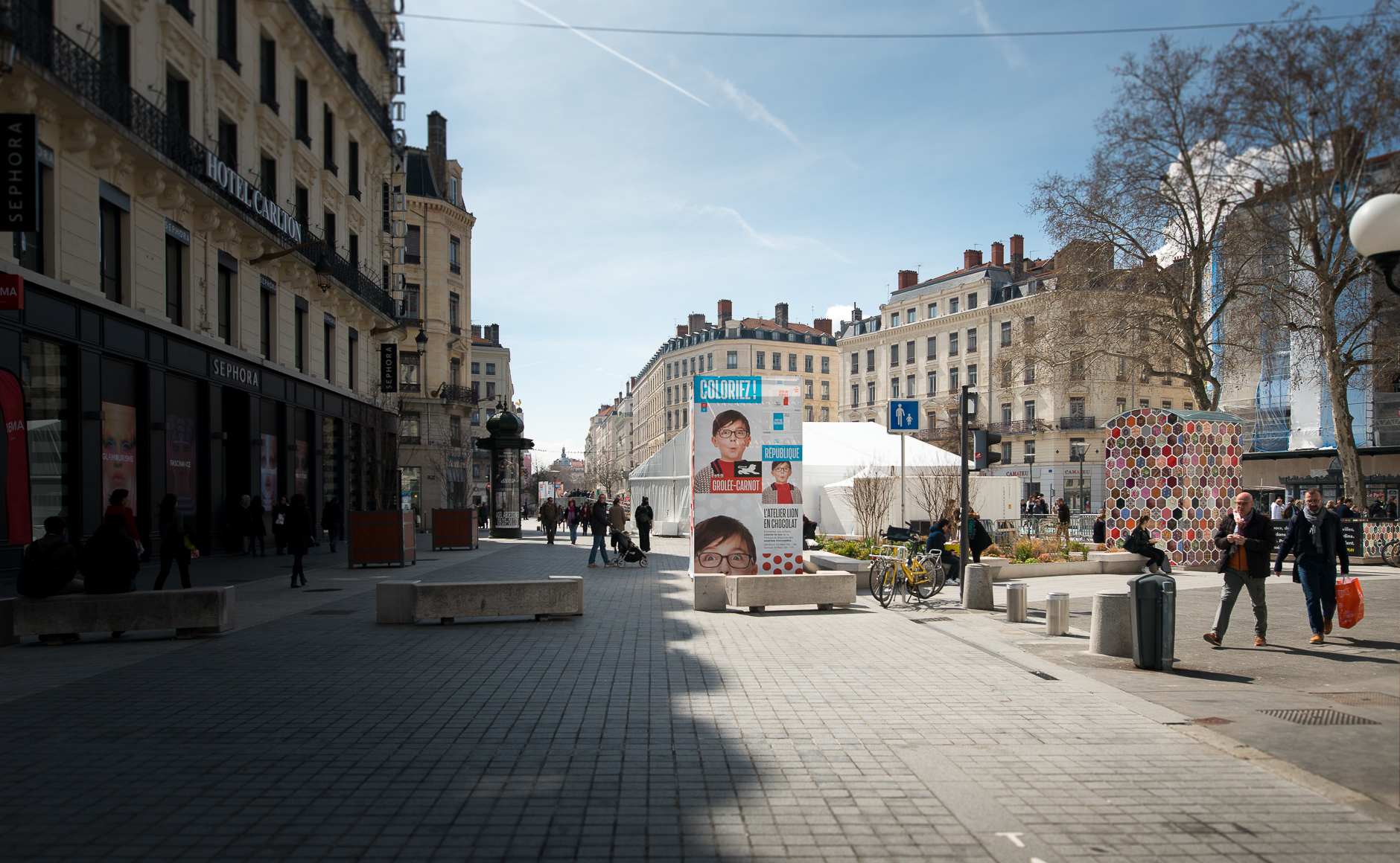 Rue grolée carnot république branding graphic design