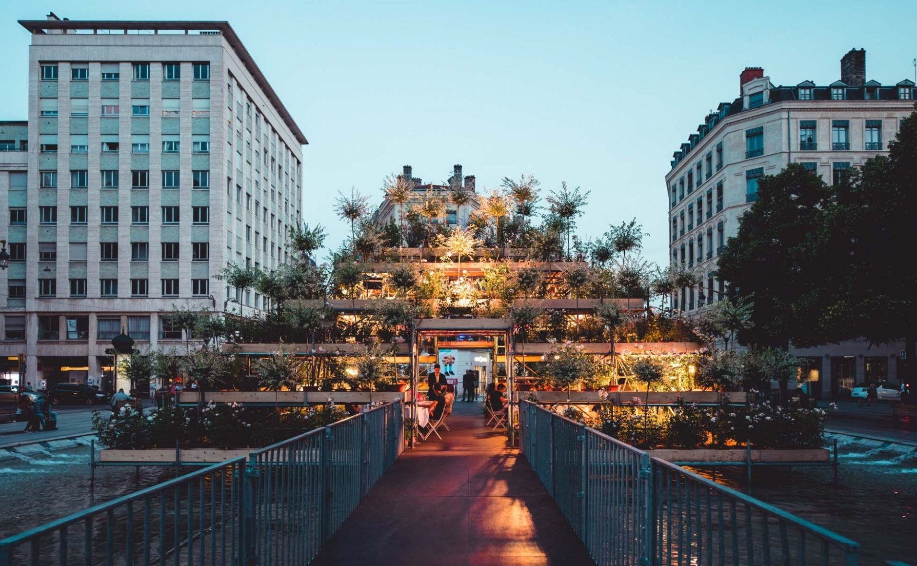 jardin flottant