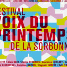 festival voix du printemps affiche typographie graphisme